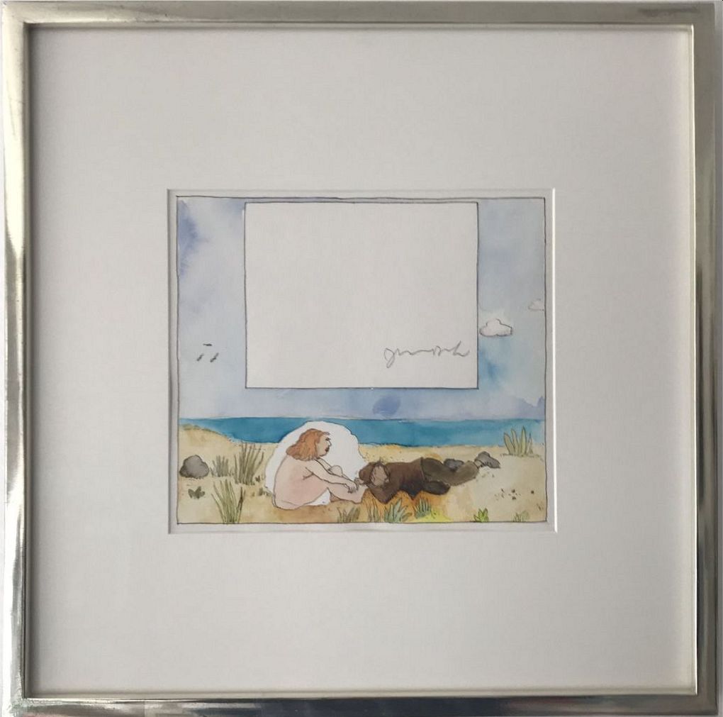 Janosch- Illustration aus "EINER"Christine Nöstlinger ++UNIKAT++