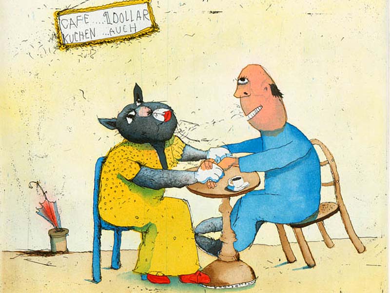 Janosch- Frau Cafekatze 