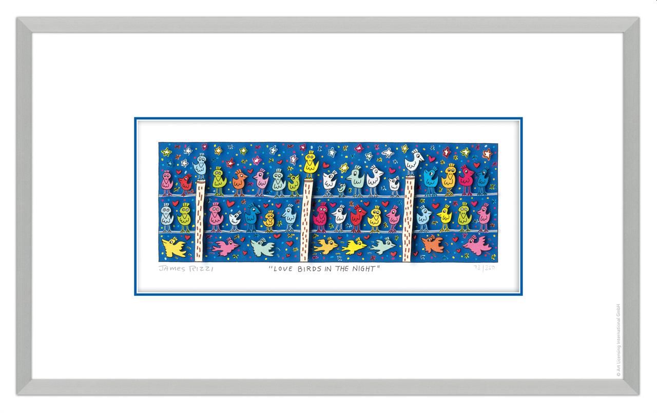 James Rizzi - Love Birds in the Night