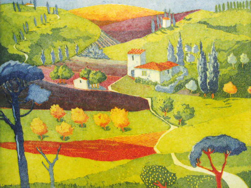 Günther Fries- Mediterane Stimmung IV