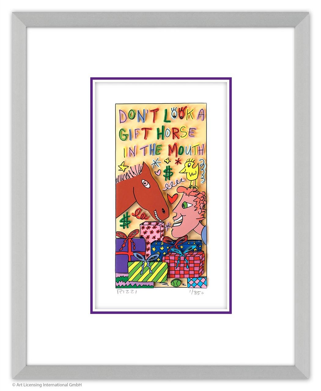 James Rizzi - Don´t Look a Gift Horse in the Mouth