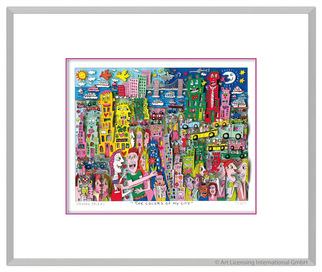 James Rizzi - THE COLORS OF MY CITY