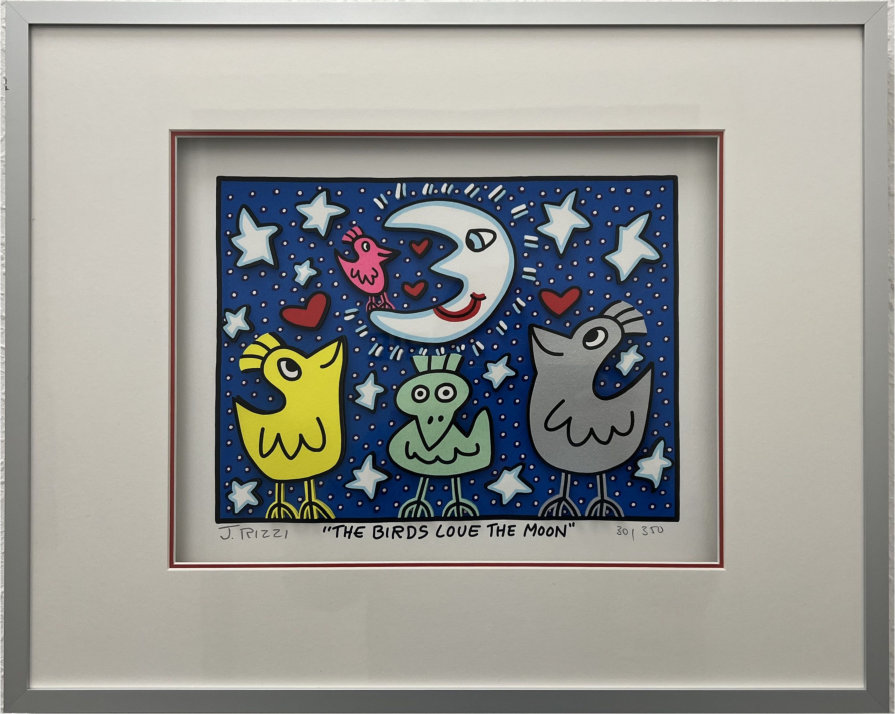 James Rizzi - The Birds love the Moon
